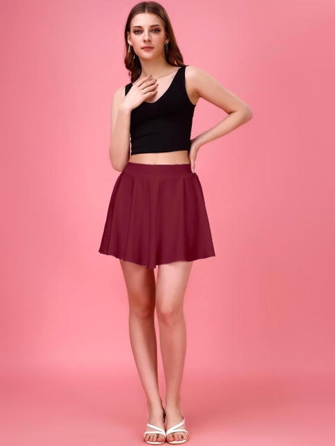 Trendmalls Classic Mini Skirts with Attached Inner Shorts - Image 5