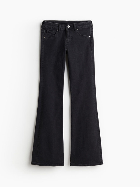 H&M Women Flared Low Jeans