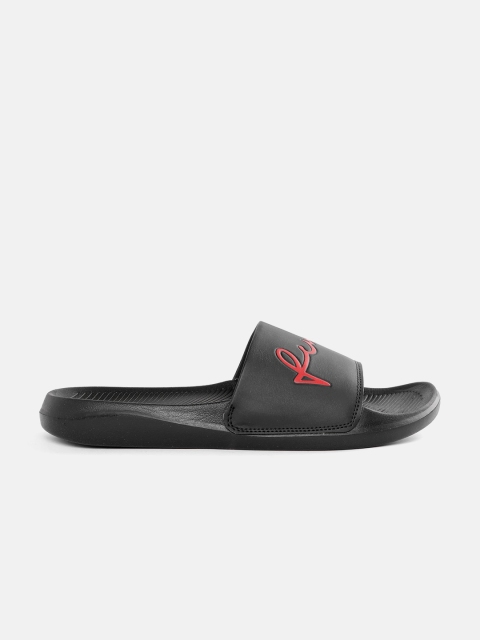 FCUK Men Brand Logo Printed Sliders - Image 4