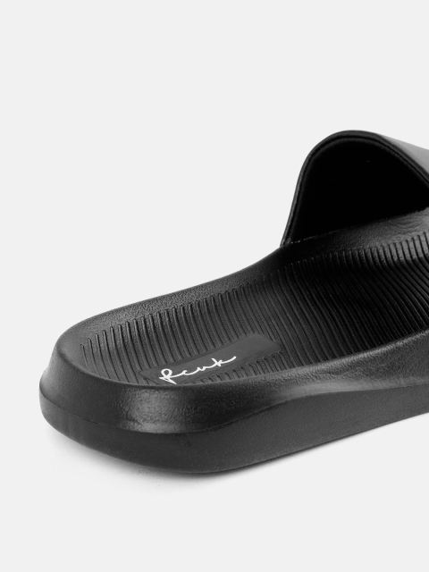 FCUK Men Brand Logo Printed Sliders - Image 7