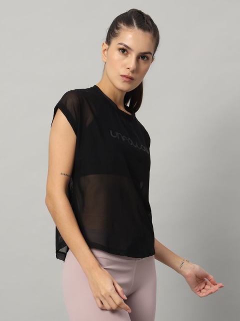 MKH Women Typography Printed Round Neck T-shirt - Image 4