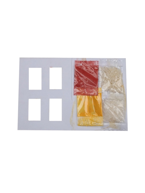 StileAdda Beaded Thread Bhaiya Bhabhi Rakhis with Roli Chawal - Image 3