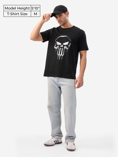 The Souled Store Men Graphic Printed Round Neck Cotton T-Shirt - Image 5
