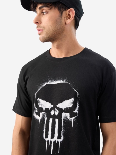 The Souled Store Men Graphic Printed Round Neck Cotton T-Shirt - Image 2