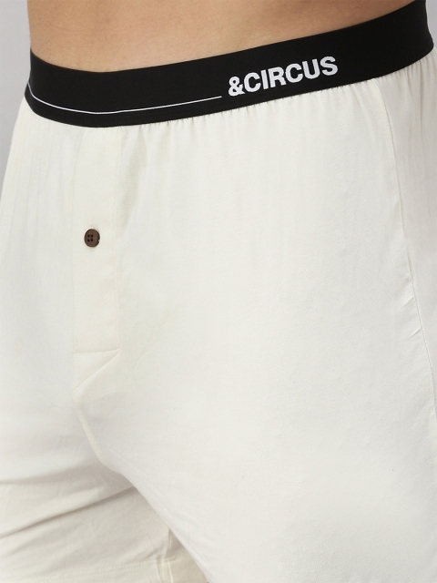 &CIRCUS Men Solid Low-Rise Modal Boxer - Image 5