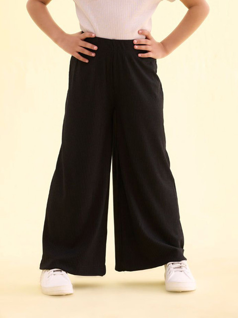 Go Colors Girls Knitted Palazzos