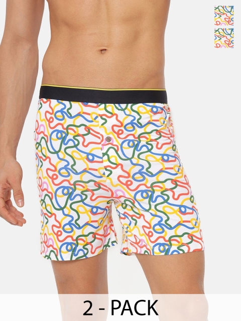 bummer Pack Of 2 Printed Boxers BOST02S