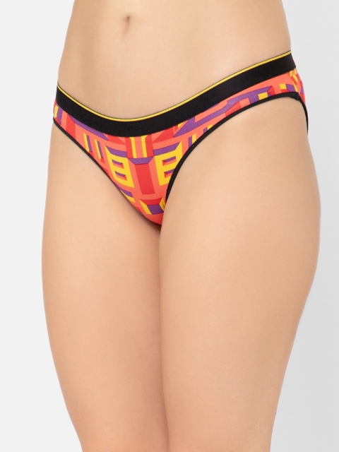 bummer Women Pack Of 2 Printed Bikini Briefs BIBRBR02S - Image 3