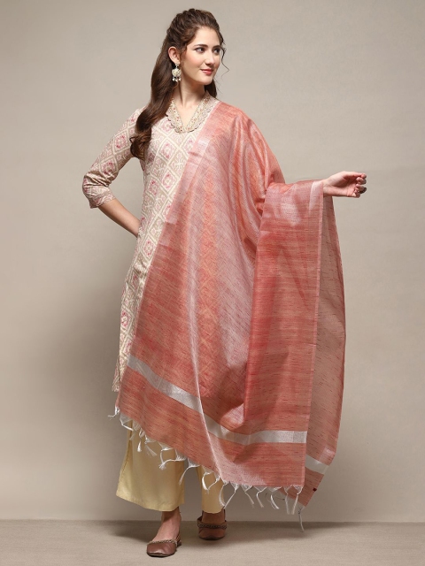 Biba Geometric Woven Design Dupatta