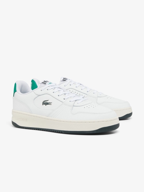 Lacoste Men Colourblocked Round Toe Lace Ups Sneakers
