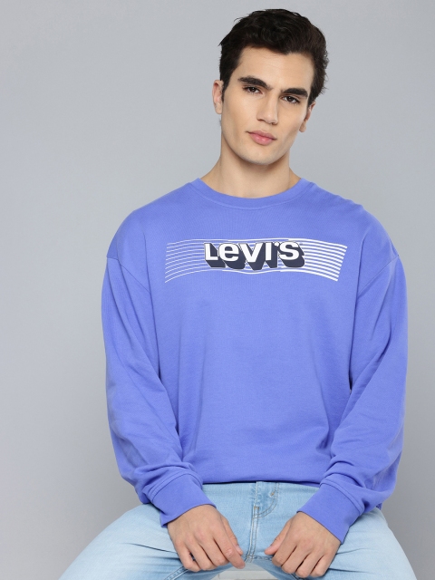 Levis Pure Cotton Brand Logo Printed Sweatshirt