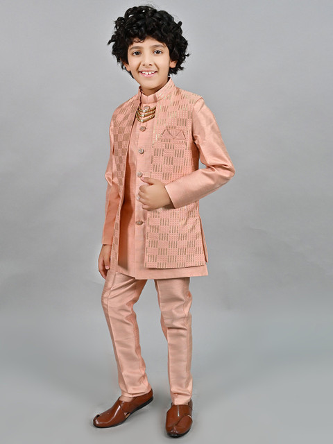 ahhaaaa Boys 3-Piece Sherwani Set - Image 3