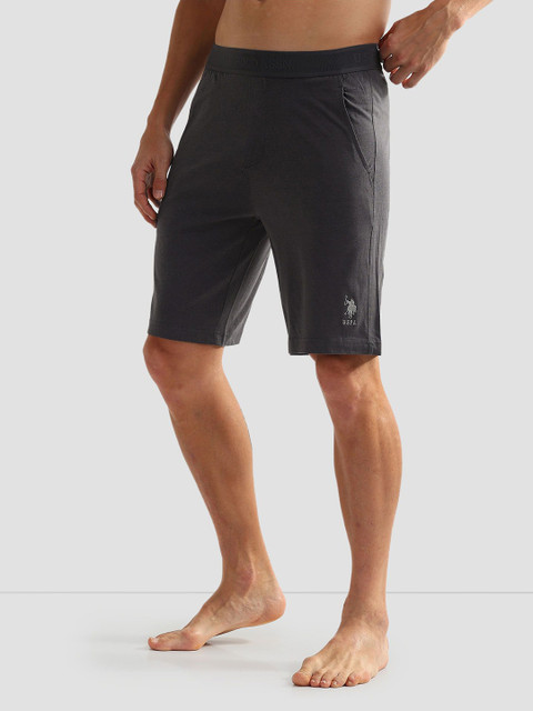 U.S. Polo Assn. Men Mid Rise LS001 Lounge Shorts
