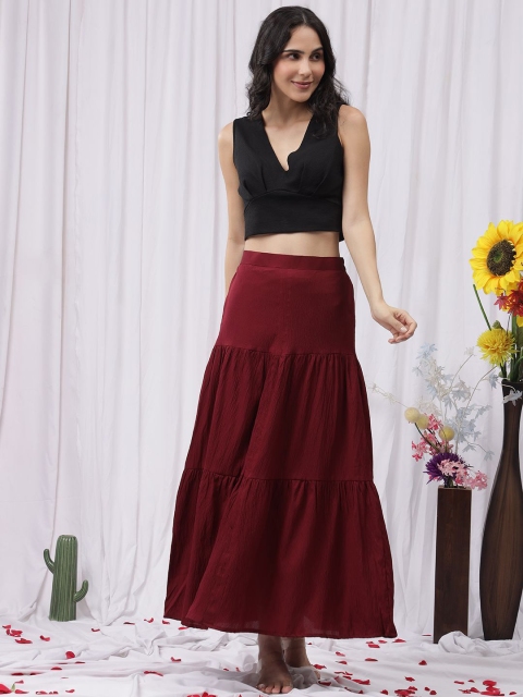 NEUDIS Women Flared Maxi Skirts - Image 5