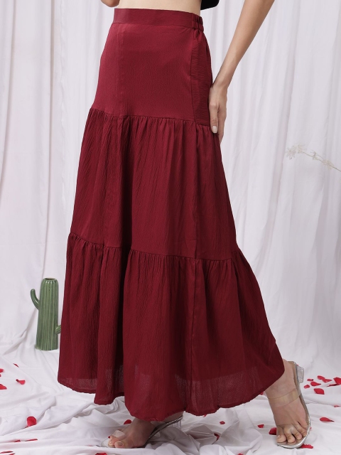 NEUDIS Women Flared Maxi Skirts - Image 3