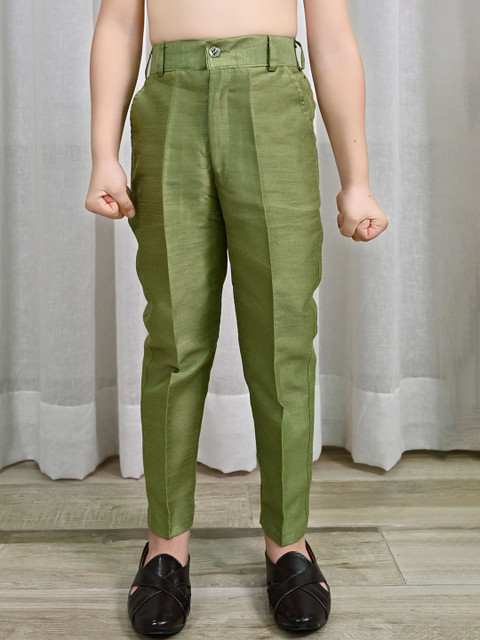 ahhaaaa Boys Embroidered Sherwani Set - Image 7