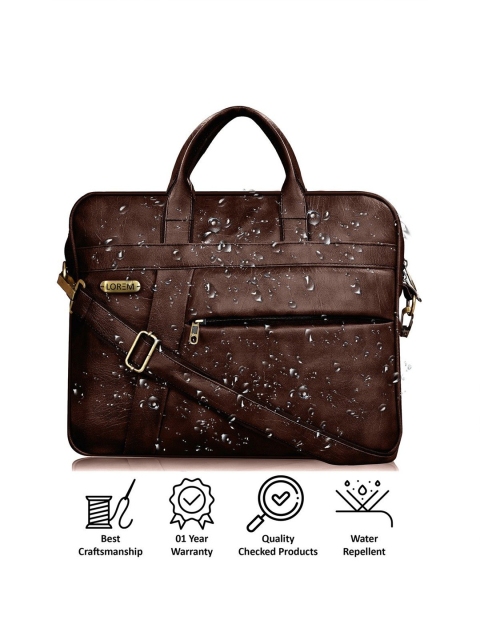 LOREM Unisex Textured Laptop Bag - Image 7
