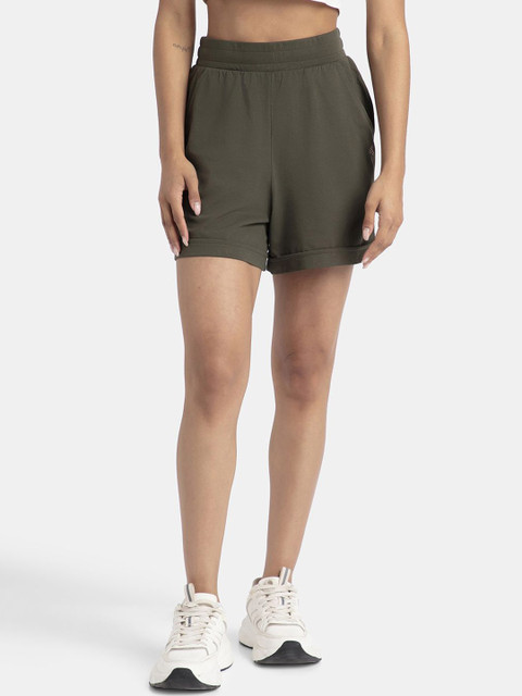 Jockey Super Combed Cotton Rich Straight Fit Shorts-A157