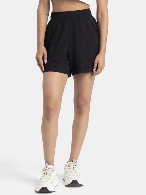 Jockey Super Combed Cotton Rich Straight Fit Shorts-A157