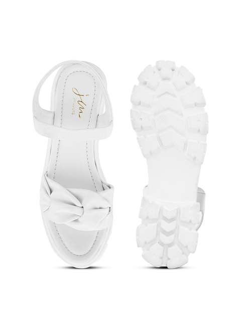 JM Looks Open Toe Wedge Heel Sandal - Image 6