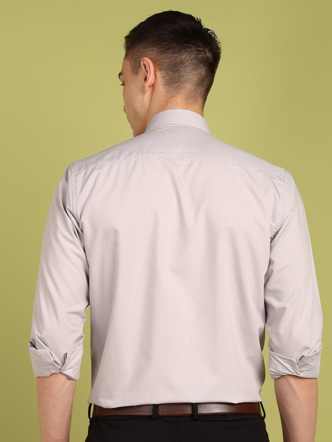 FUBAR Men Slim Fit Opaque Solid Formal Shirt - Image 3