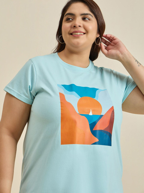 Sztori Women Digital Printed T-shirt - Image 2