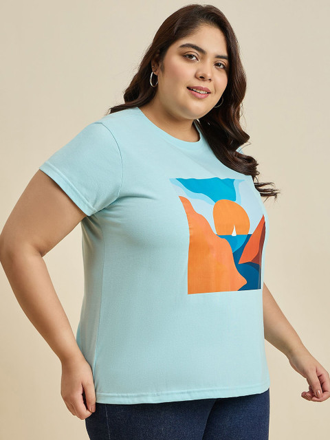 Sztori Women Digital Printed T-shirt - Image 3