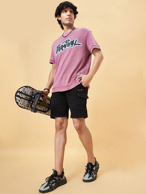 Street 808 by Pantaloons Men Mid-Rise Shorts - Image 5