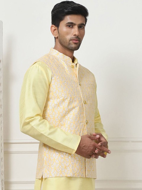 Anouk Woven Design Nehru Jackets - Image 3