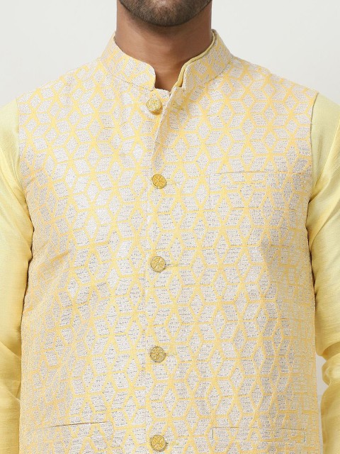 Anouk Woven Design Nehru Jackets - Image 2