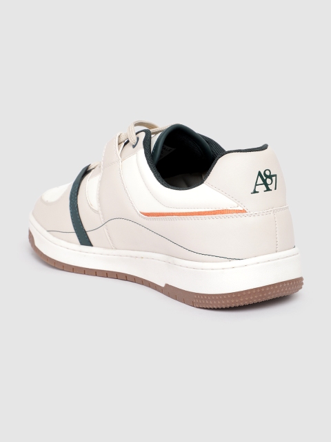 Aeropostale Men Colourblocked Sneakers with Perforated Detailing - Image 3