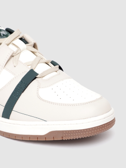 Aeropostale Men Colourblocked Sneakers with Perforated Detailing - Image 6