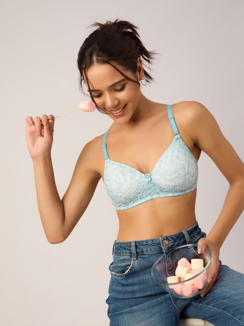 DressBerry Floral Bra Full Coverage Lightly Padded - Image 4