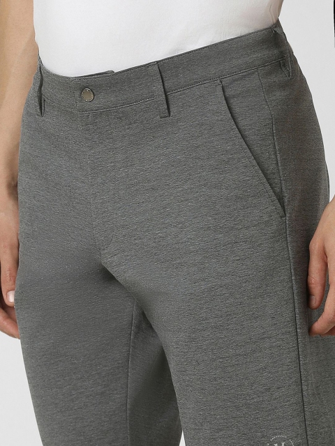 Van Heusen Flex Men Textured Casual Regular Fit Shorts - Image 5