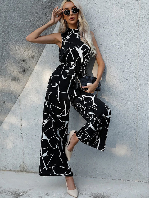 TANDUL Women Printed Basic Jumpsuit