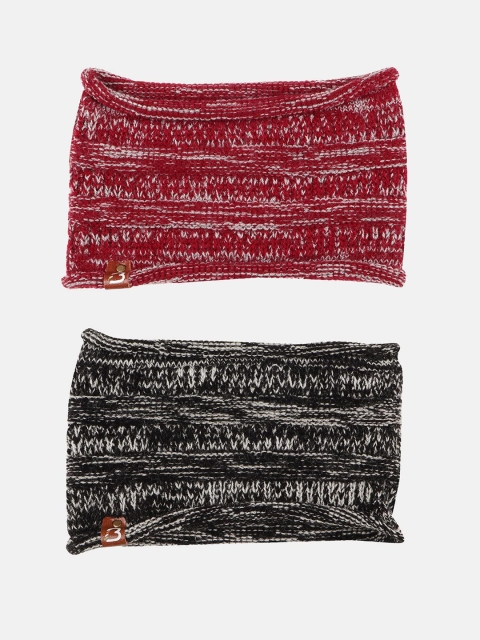 Bharatasya Pack Of 2 Men Self-Design Headband