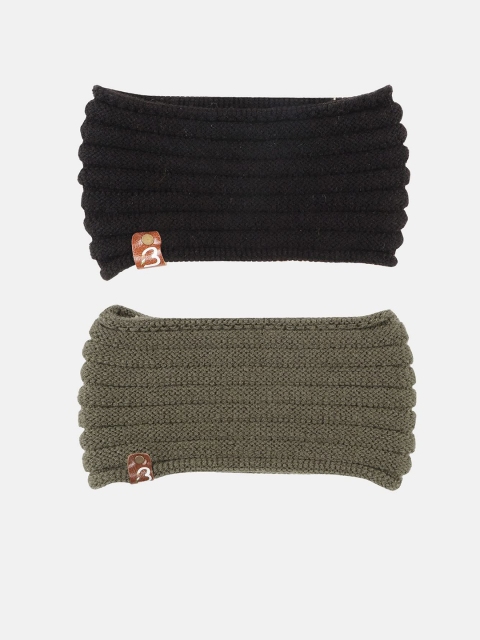 Bharatasya Men Pack of 2 Chill Wrap Headband