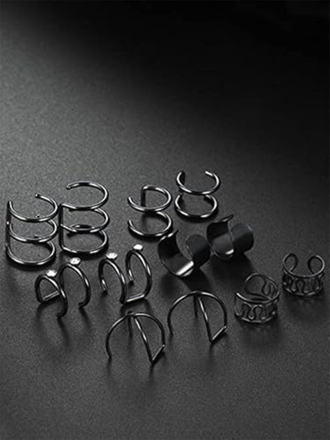 YouBella Set Of 6 Contemporary Ear Cuff