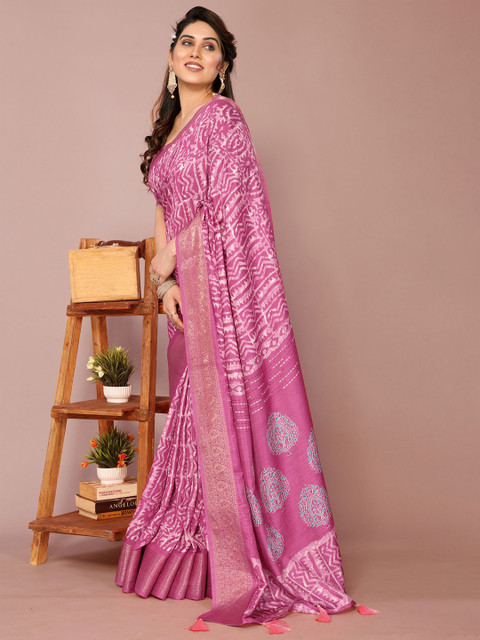 KALINI Batik Zari Saree - Image 2