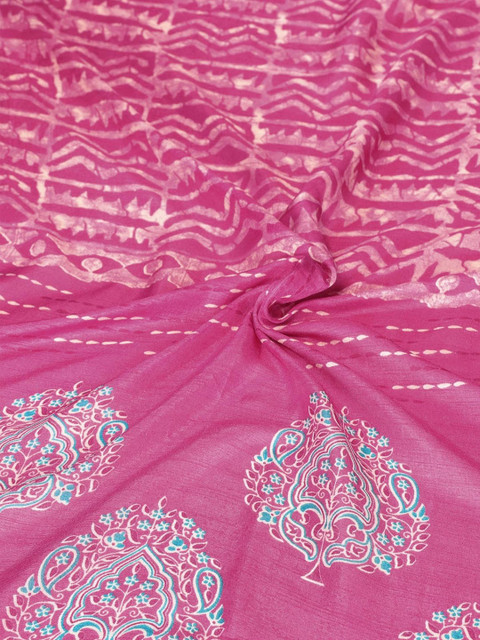 KALINI Batik Zari Saree - Image 6