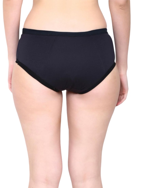 CareDone Washable and Reusable Mid Rise Leak-Proof Cotton Period Brief - Image 4
