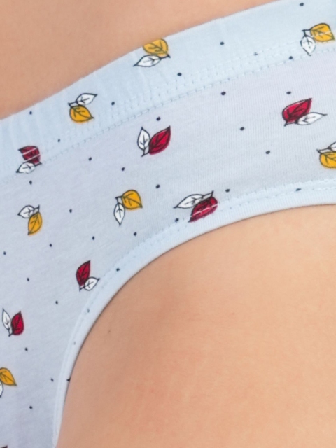 LADYLAND Pack Of 3 Women Assorted Antibacterial Cotton Hipster Briefs - Image 7