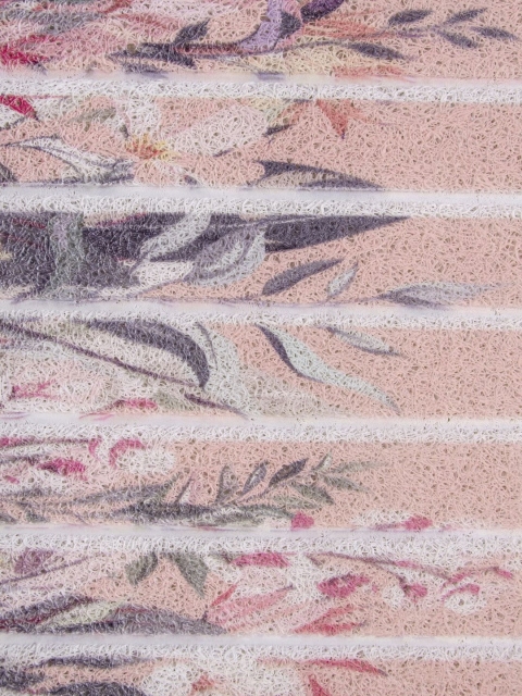 FABINALIV Pink & White Anti Skid Doormat - Image 6