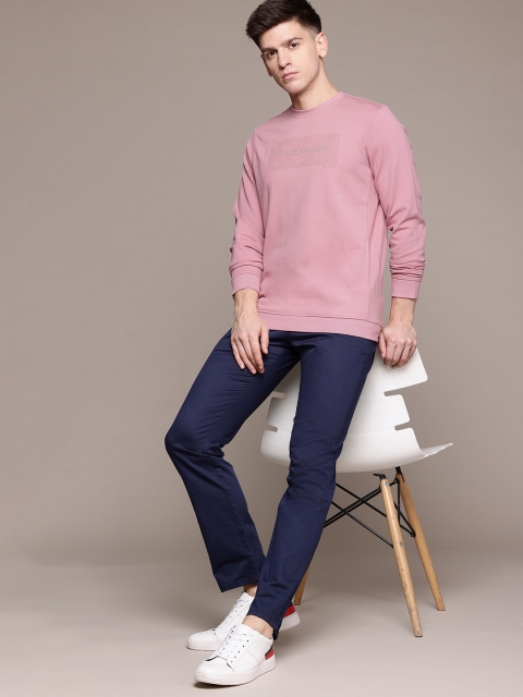 Louis Philippe Ath.Work Round Neck Printed Sweatshirt - Image 5