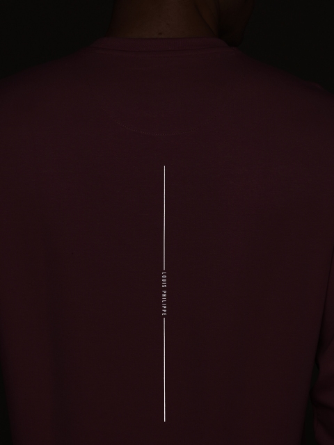 Louis Philippe Ath.Work Round Neck Printed Sweatshirt - Image 6