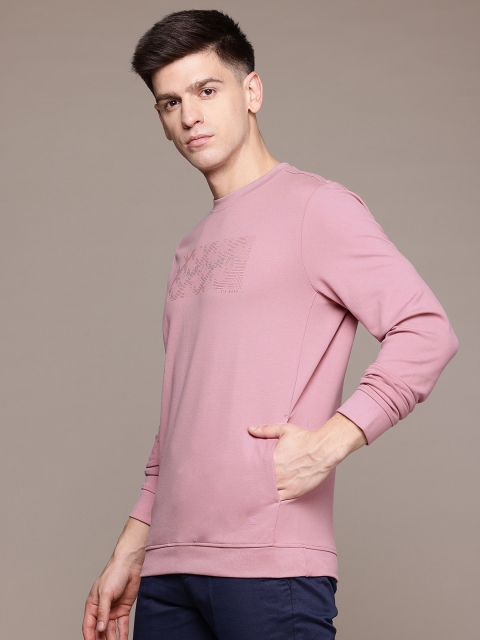Louis Philippe Ath.Work Round Neck Printed Sweatshirt - Image 3