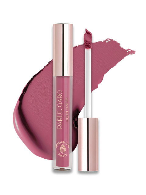 Parul Garg Featherlite Matte Liquid Lipstick, Long lasting - Romance Berry Mauve