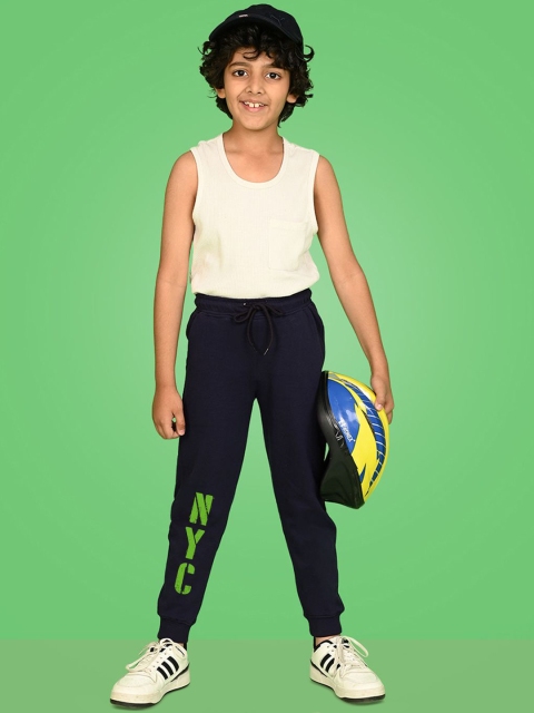 NUSYL Boys Graphic Printed Cotton Joggers - Image 3