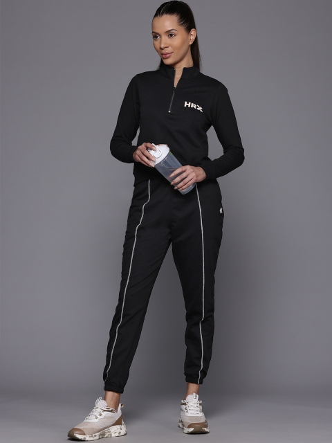 HRX by Hrithik Roshan Brand Logo Detail Training Tracksuit - Image 6