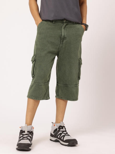 Kook N Keech Men Denim Cargo Shorts - Image 2